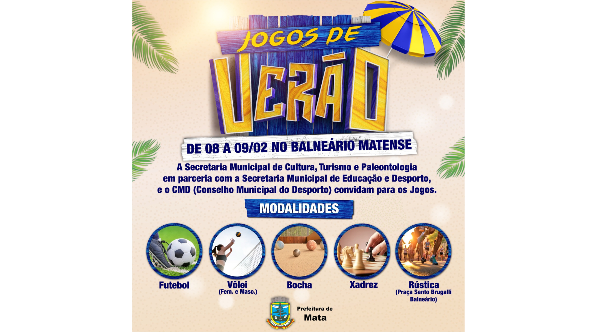 JOGOS NO BALNEÁRIO 2025 🏖