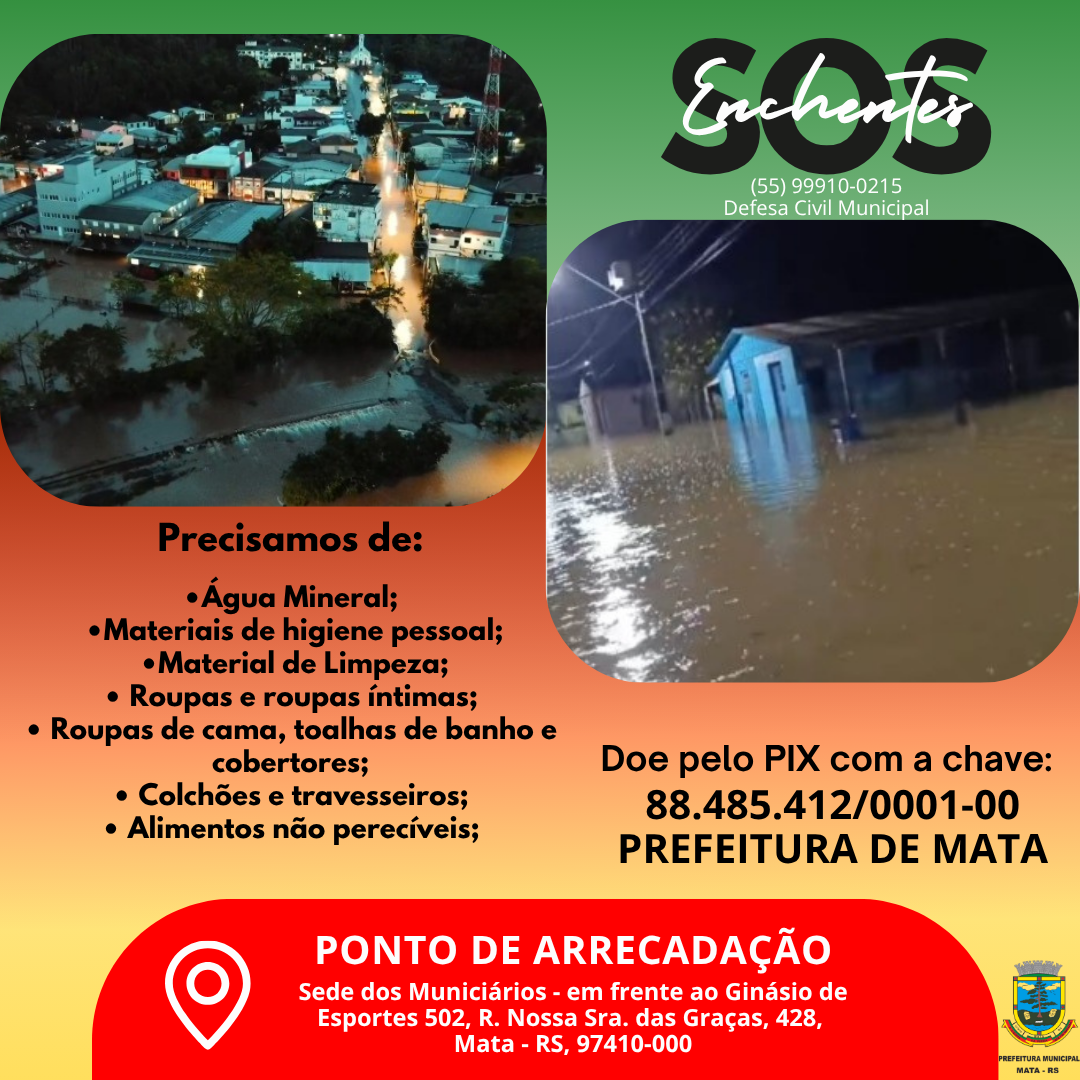 🚨 Prefeitura de Mata decreta Estado de Calamidade Pública