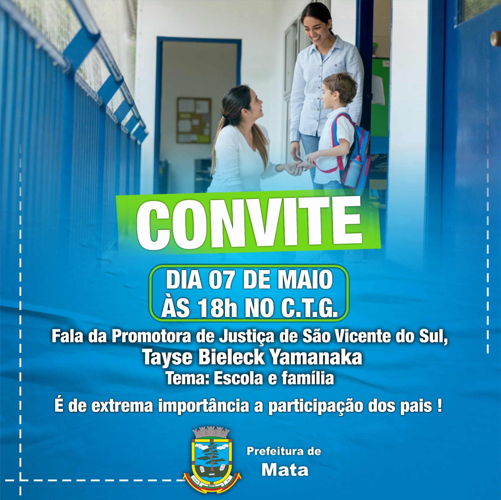 👨‍👩‍👧‍👦 Tema: Escola e Família – Uma Parceria Essencial